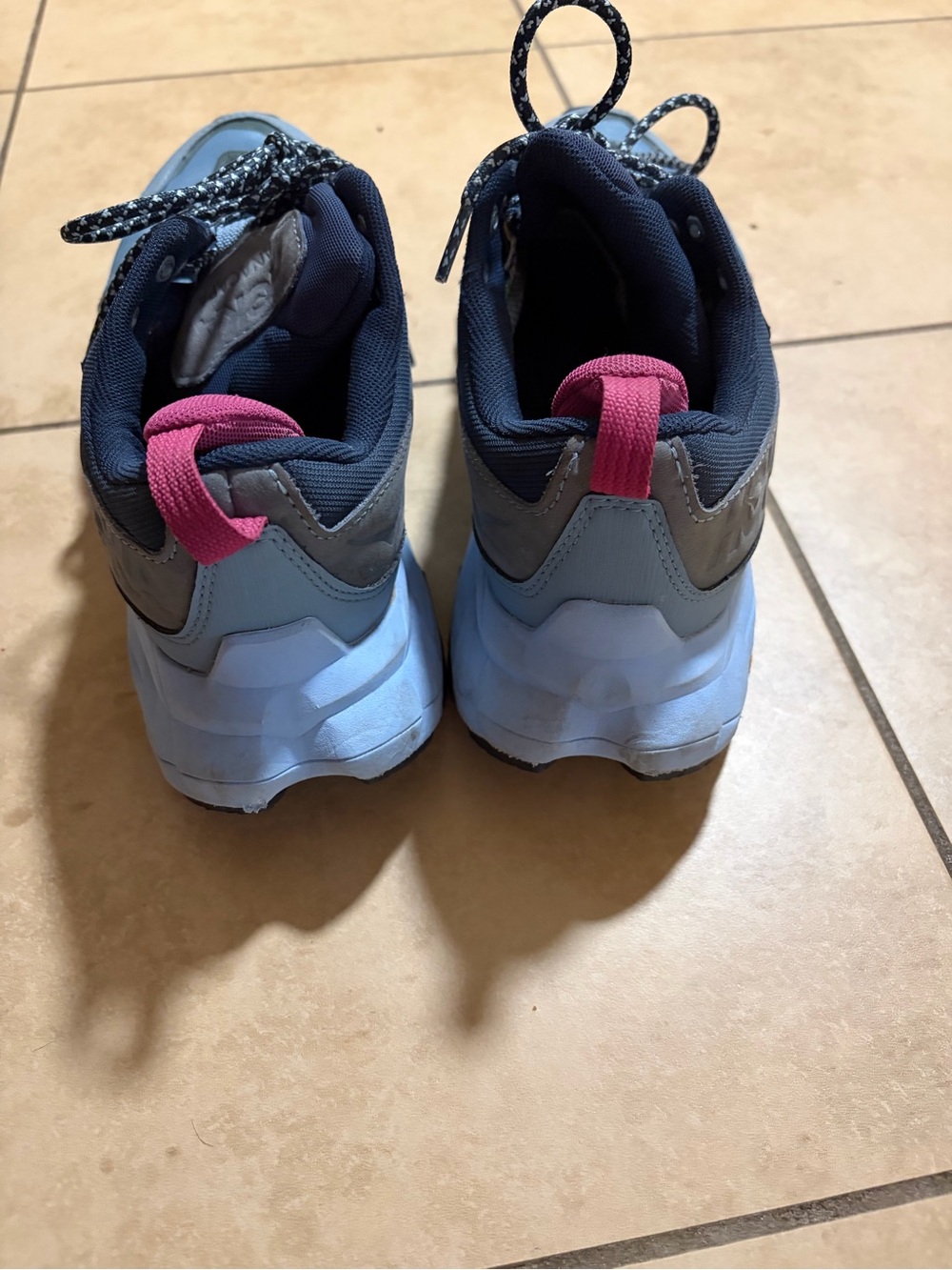 HOKA GORE-TEX Blue Trail Sneakers Size 10b - Picture 3 of 5